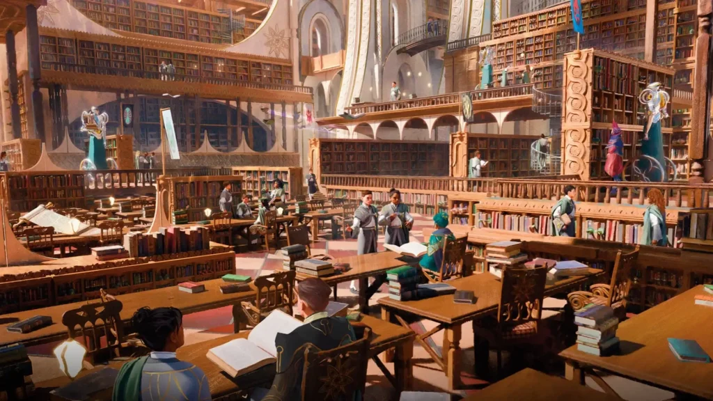 Secrets of Strixhaven Mechanics Outro Image - Art by Constantin Marin