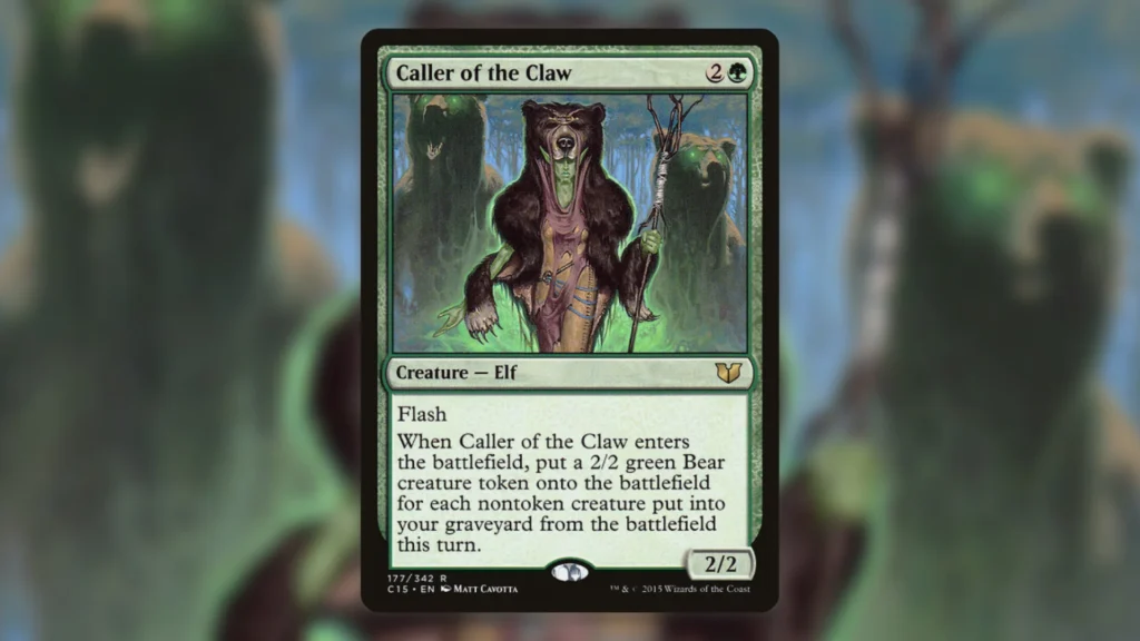 Underplayed Aristocrats Cards MTG Caller of the Claw