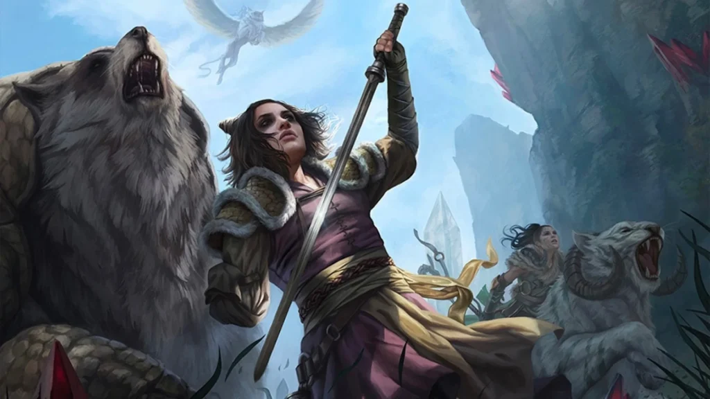Winota, Joiner of Forces | Ikoria Lair of Behemoths | Art by Magali Villeneuve