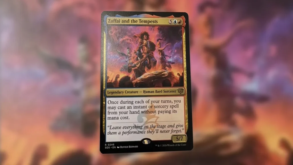 MTG Zaffai and the Tempests