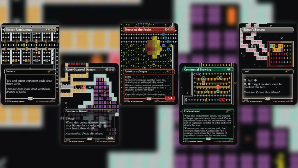 Back to School Superdrop MTG Secret Lair X Dwarf Fortress Create New World