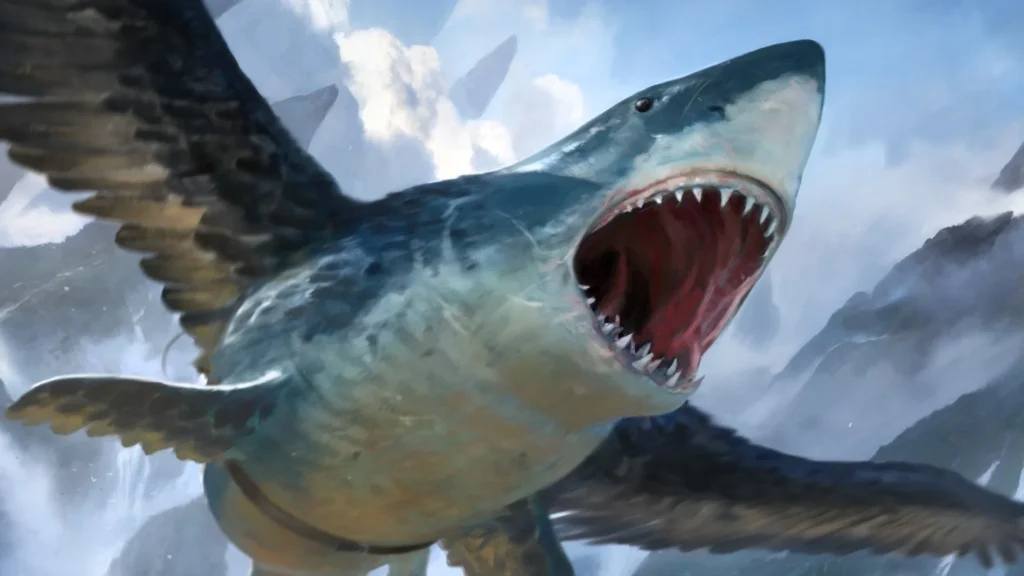 Shabraz, the Skyshark | Commander 2020 | Art by Paul Scott Canavan