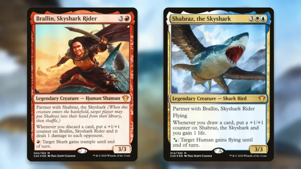 Brallin Skyshark Rider Shabraz the Skyshark MTG