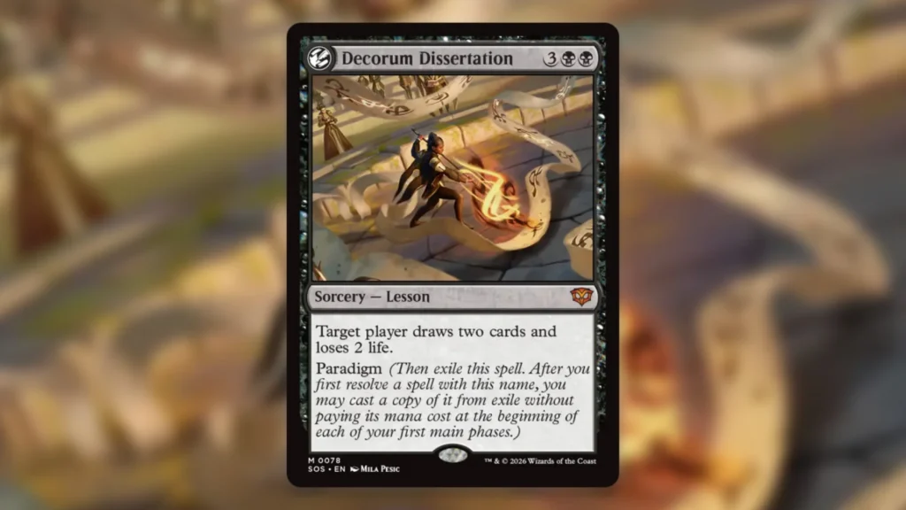 Decorum Dissertation