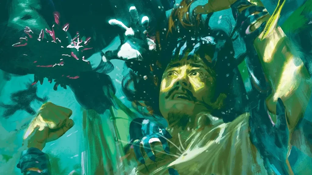 Dire Undercurrents | Secret Lair | Art by Josh Newton & Scott Okumura