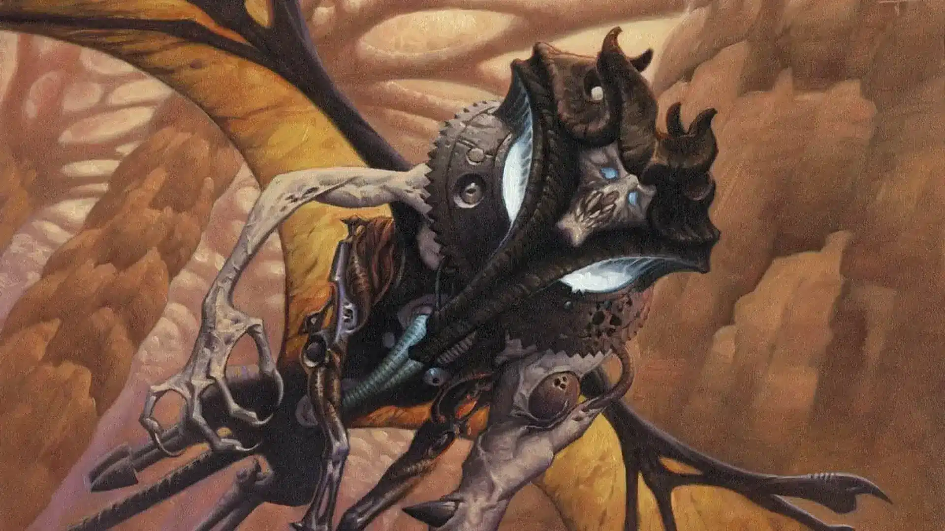 Consecrated Sphinx | Mirrodin Besieged | Art by Mark Zug