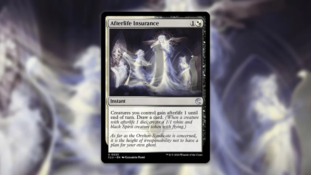MTG Afterlife Insurance
