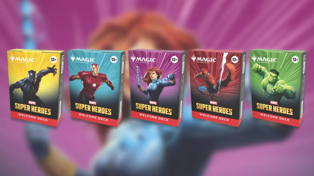 MTG Avengers Academy Event Welcome Decks