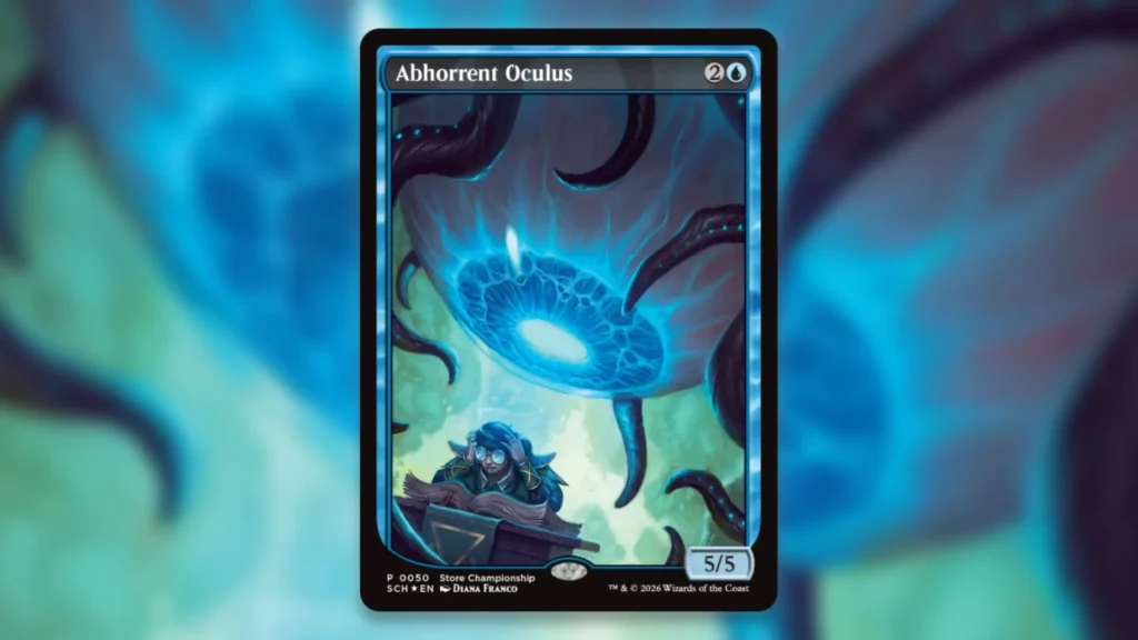MTG Store Championship Promos Abhorrent Oculus