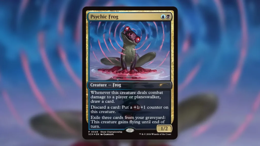 MTG Store Championship Promos Psychic Frog