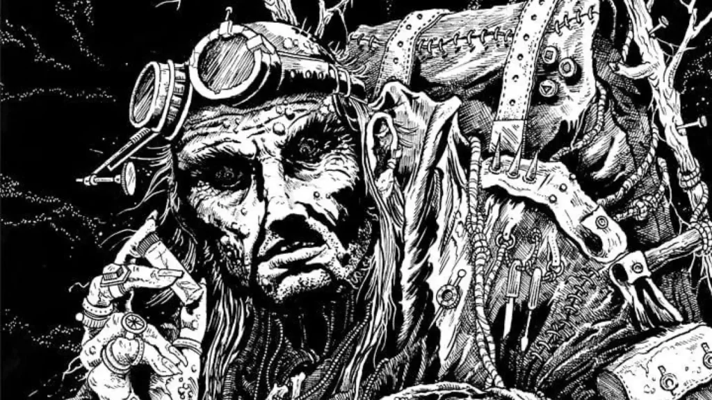 Old Rutstein | Innistrad: Crimson Vow | Art by Mark Riddick