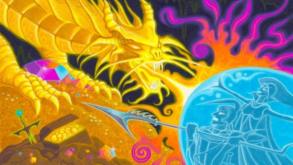 Treasure Vault | Dungeons & Dragons: Adventures in the Forgotten Realms | Art by Erol Otus