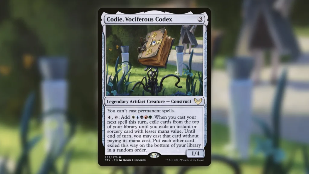Codie Vociferous Codex cEDH MTG