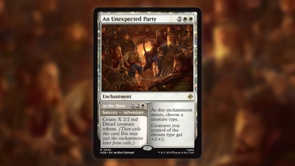 MTG The Hobbit Spoilers An Unexpected Party