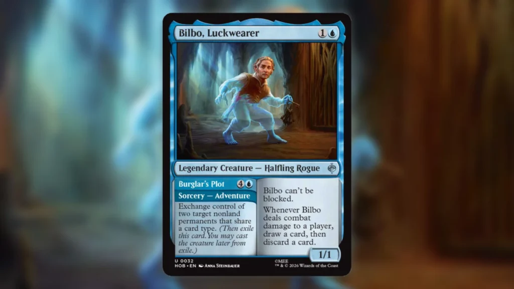 MTG The Hobbit Spoilers Bilbo Luckwearer