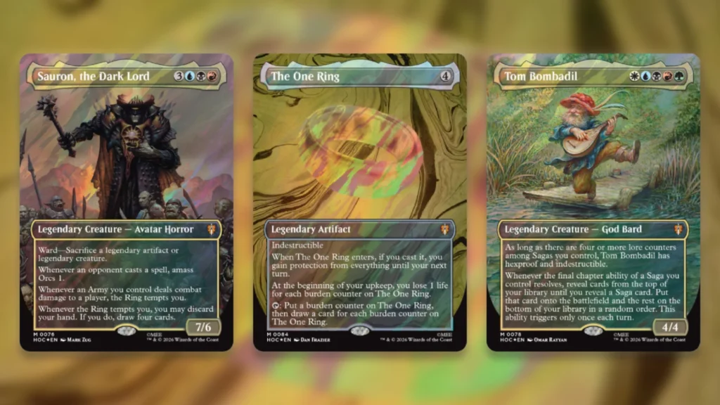 MTG The Hobbit Spoilers Box Toppers