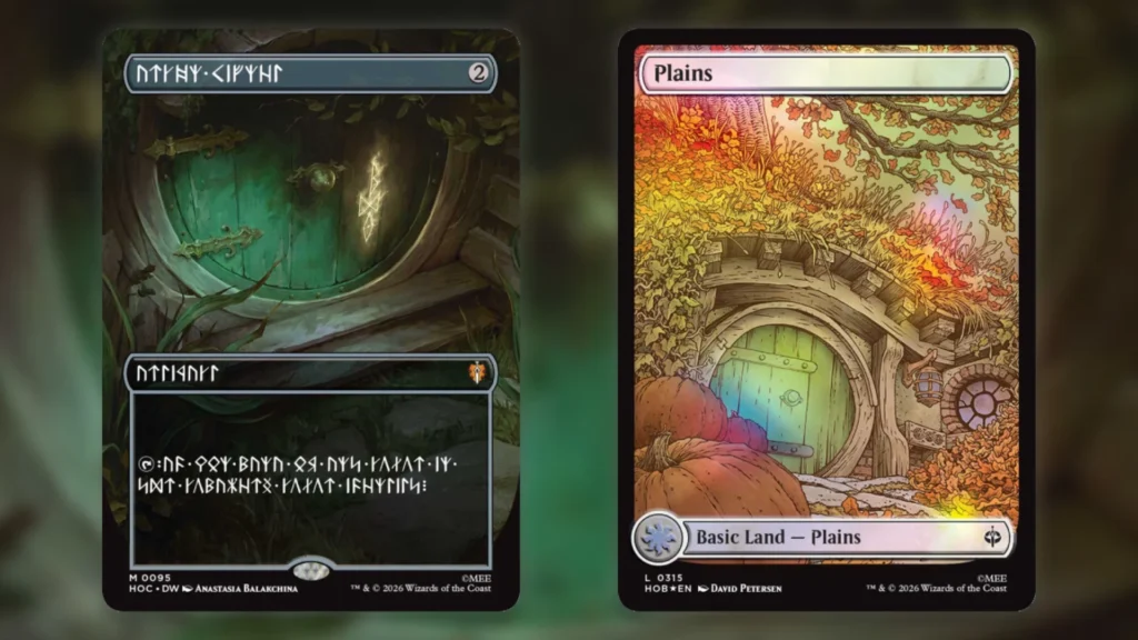 MTG The Hobbit Spoilers Extras